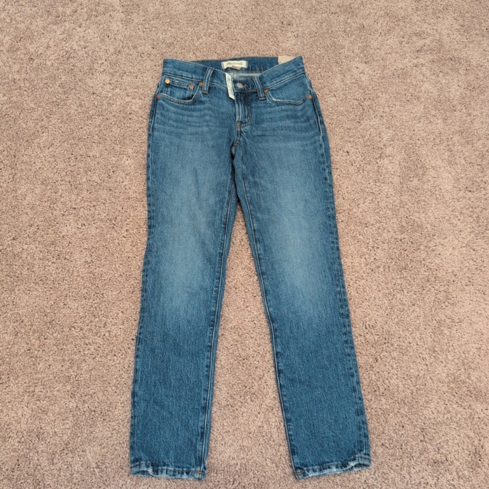 Madewell Low-Rise Perfect Vintage Blue Jeans